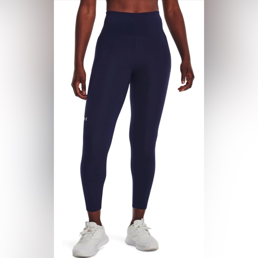 NWT Under Armour Women's Movement Ankle Leggings‎ Small 4 6 Black Yoga Athletic